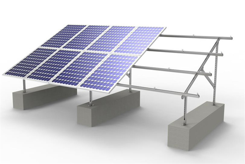 solar steel mounting farm