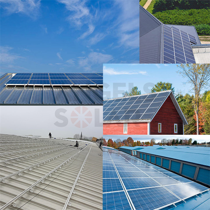 Rooftop photovoltaic power station - Sloped roof mounting systems