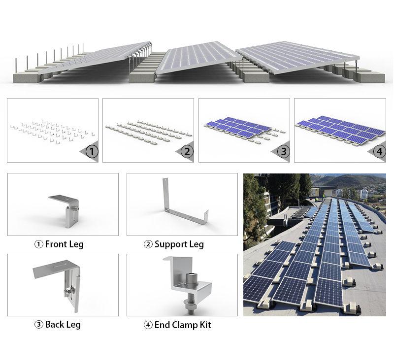 bracket solar panel roof