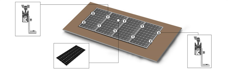 solar power system home roof mount