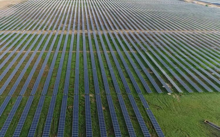 Solar Farm Mounting Structure